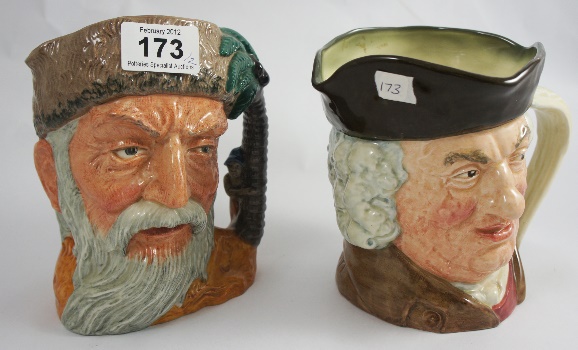 Royal Doulton Large Character Jugs