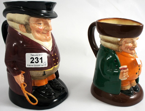 Royal Doulton Large Toby Jugs The