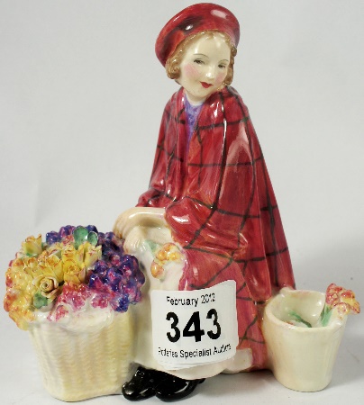 Royal Doulton Figure Bonnie Lassie