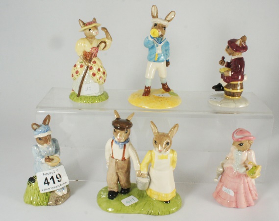 Royal Doulton Bunnykins Figures Nursery