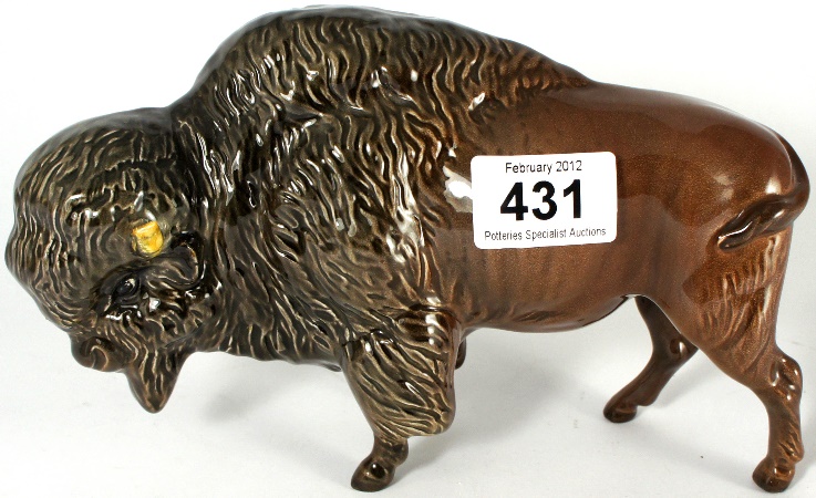 Beswick Bison 1019 (end of one horn