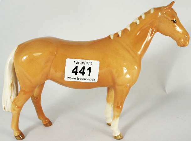 Beswick Palomino Huntsmans Horse