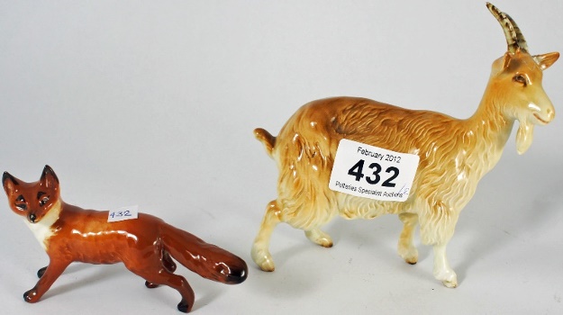 Beswick Goat 1035 (horn ear and
