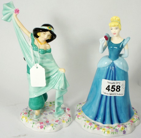 Royal Doulton Figures Jasmine DP6 and