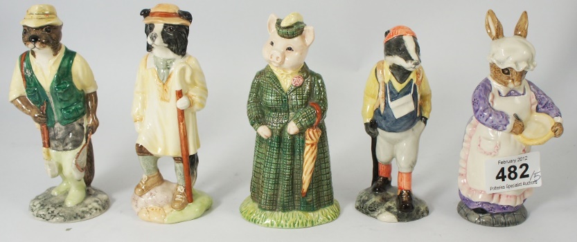 A collection of Beswick Figures 157010