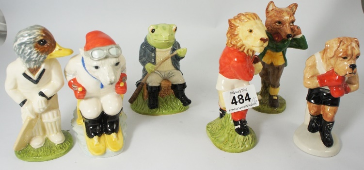 A collection of Beswick Figures