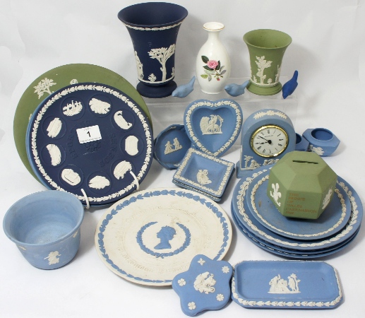 A collection of various Wedgwood