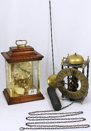 A metal one weight lantern Wall