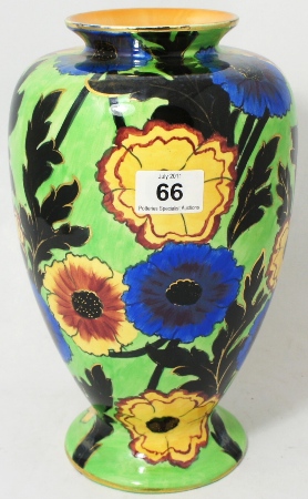 Bursleyware Vase decorated with various