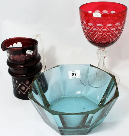 Koloman Moser Glass Bowl diameter