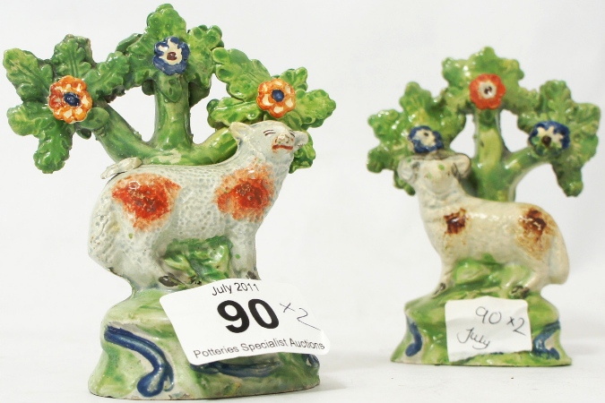 Pair of Staffordshire 19th Century