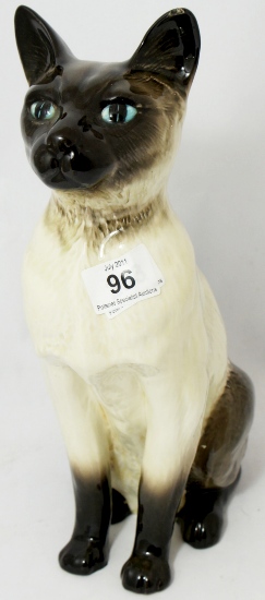 Beswick Large Fireside Siamese Cat (firing