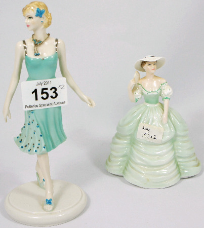 Coalport Birthstone Figure March and