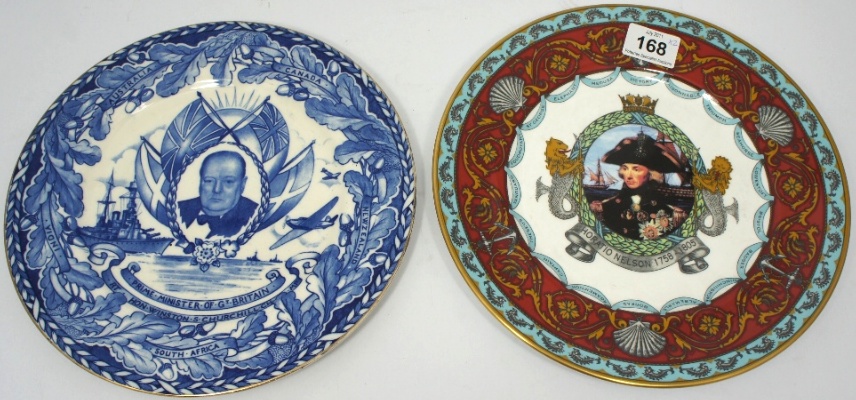 Burleighware Blue and White Plate The