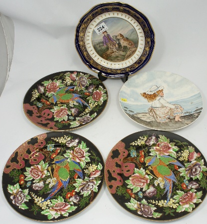 Masons Ironstone Plates decorated with