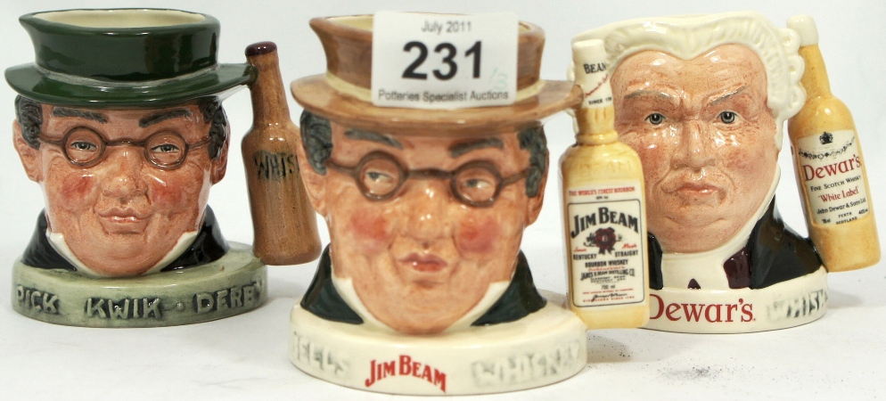 Royal Doulton Small Character Jugs 1570f2