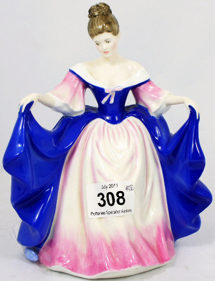 Royal Doulton Figure Sara in Blue