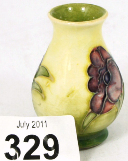 Moorcroft Miniature Vase Anemonie on