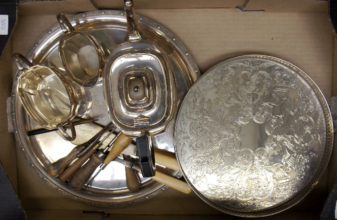 Collection of various Silver Plated 15714e