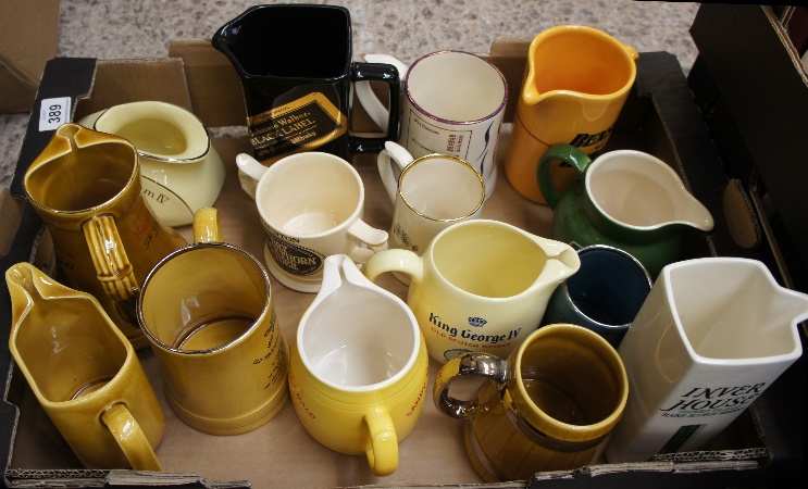 A Collection of Wade Advertising Jugs