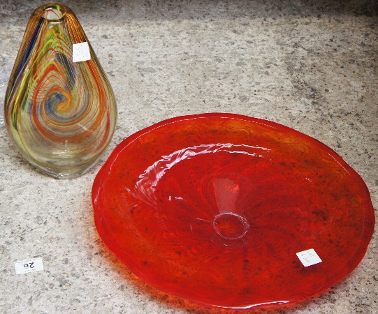 Murano Vase and Bowl MI12 and MI13