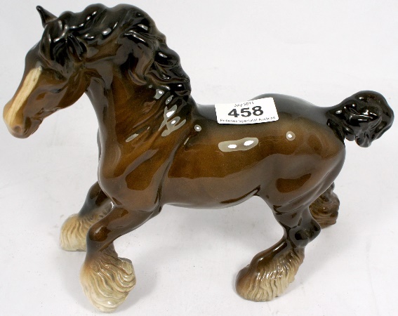 Beswick Model of a Cantering Shire 157196