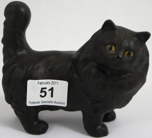 Beswick Black Persian Cat Black Model