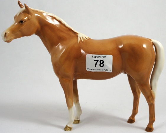 Beswick Thoroughbred Stallion Palomino