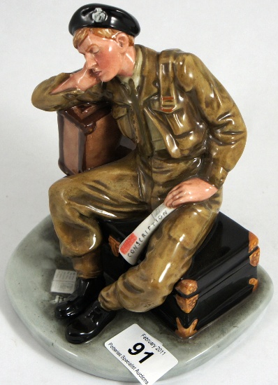 Royal Doulton Figure The Railway 15720c