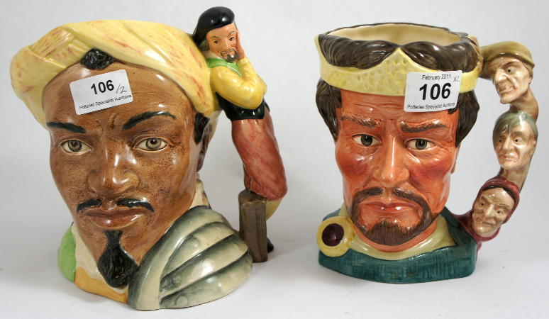 Royal Doulton Large Character Jug Othello