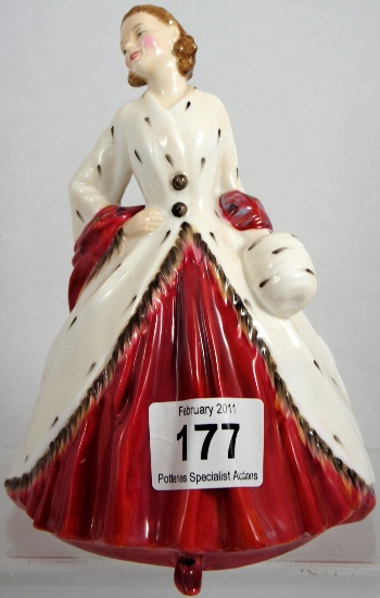 Royal Doulton Figure Ermine Coat