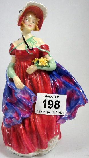 Royal Doulton Figure Lady April 15726a