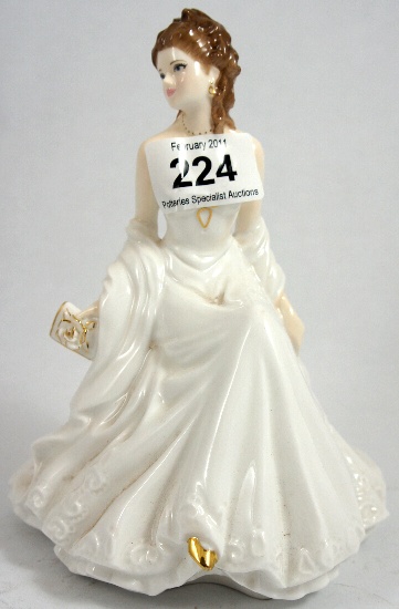 Royal Worcester Figure Anniversary 15727d