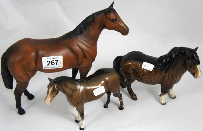 Beswick Quarter Horse 2186 Broken 1572a1