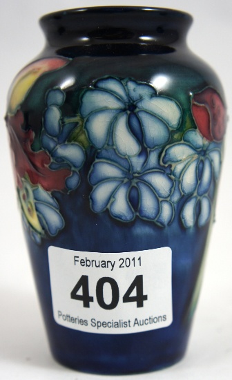 Moorcroft Vase decorated with Orchids