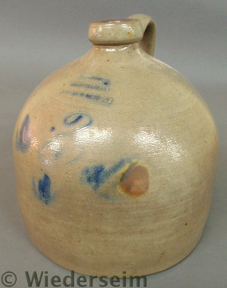 Three gallon stoneware jug with 1574b5