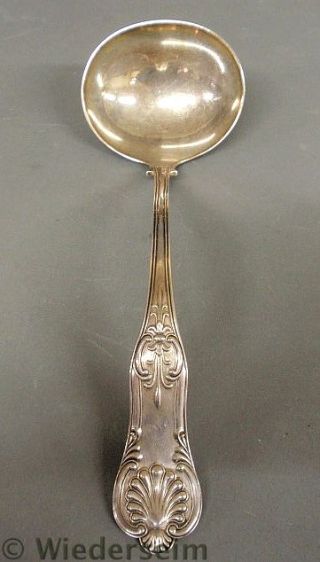 Sterling silver Kings pattern ladle.