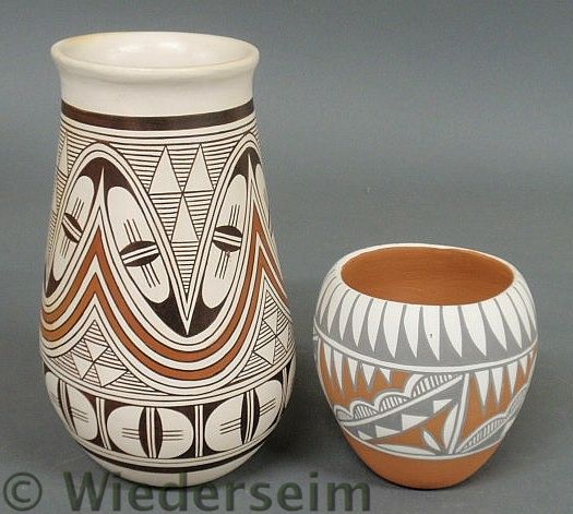 Two pieces of Southwest Indian pottery-