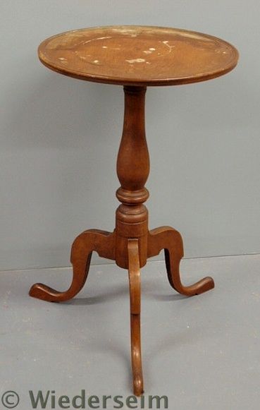 Cherry candlestand late 18th c  157561