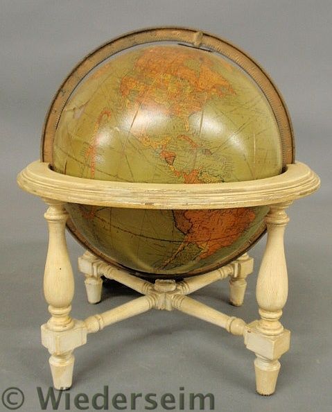 Electrified 10 inch library globe 1575b5