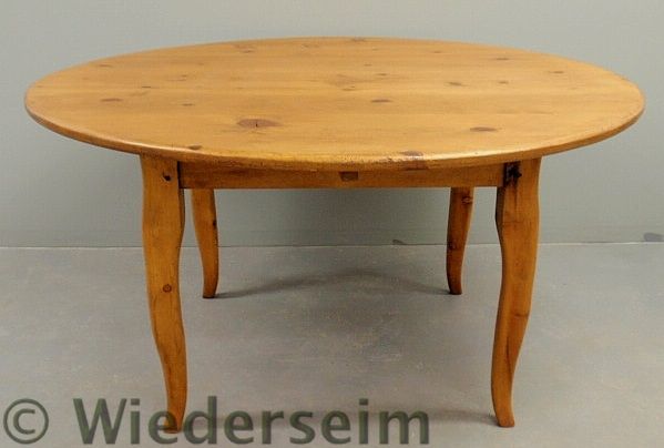 Country French pine pub table with 1575df