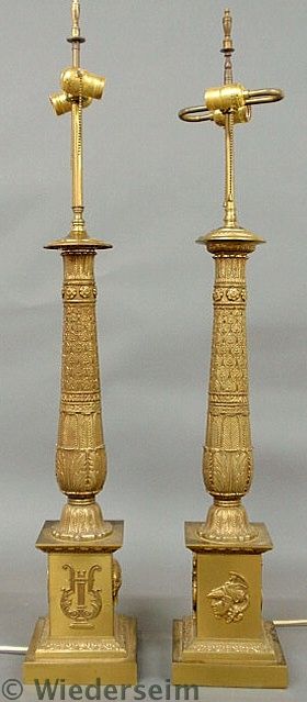 Large pair of French style metal 157619