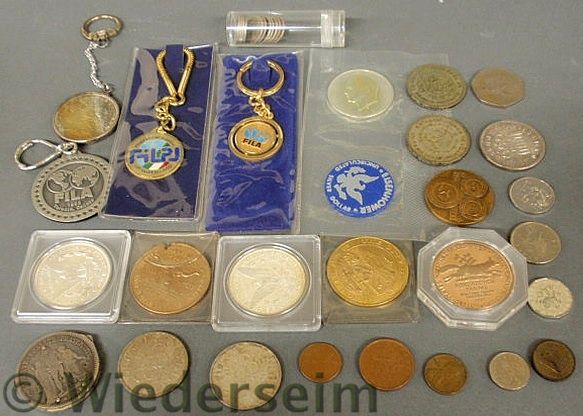 Lot of misc. coins three silver