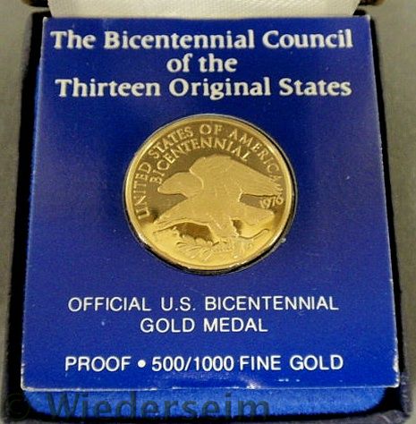 1976 Franklin Mint 500 1000 Bicentennial 157695