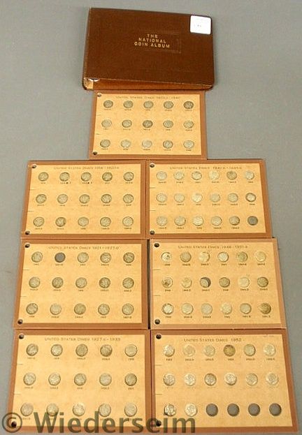 Brown album Mercury dimes includes 1576ae