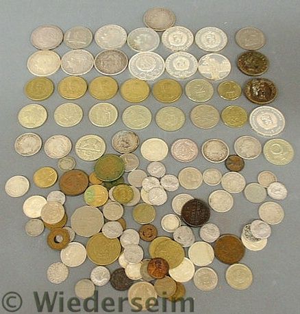 Group of misc. foreign coins