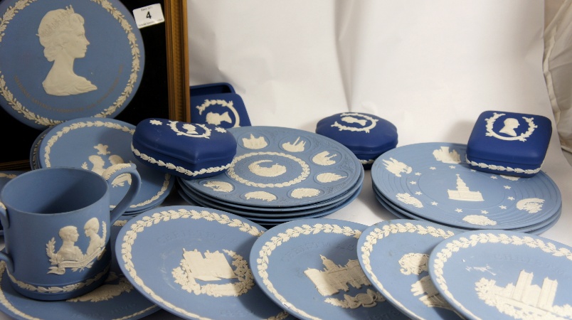 A collection of Wedgwood Jasperware 1576d1