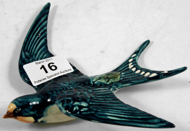 Beswick Wall Plaque Swallow 757 1 1576d9