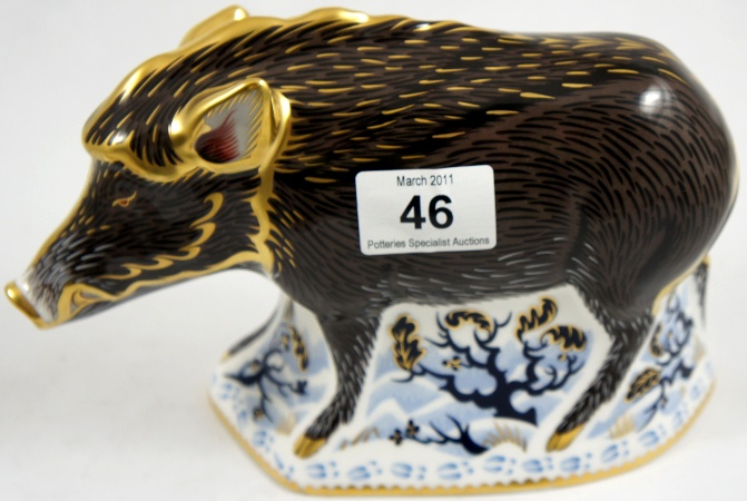 Royal Crown Derby Large Paperweight