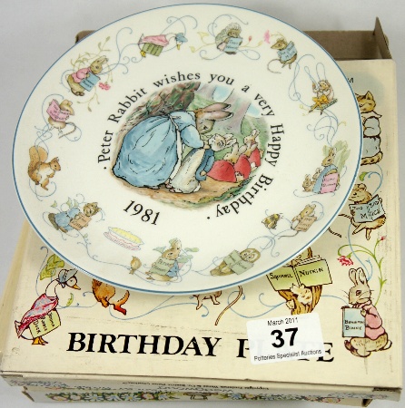 Wedgwood Beatrix Potter Nursery 1576ed